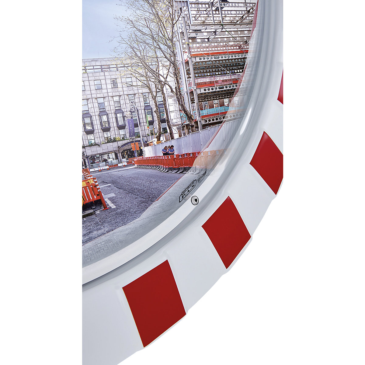 Traffic mirror with UV protection – Vialux (Product illustration 2)-1