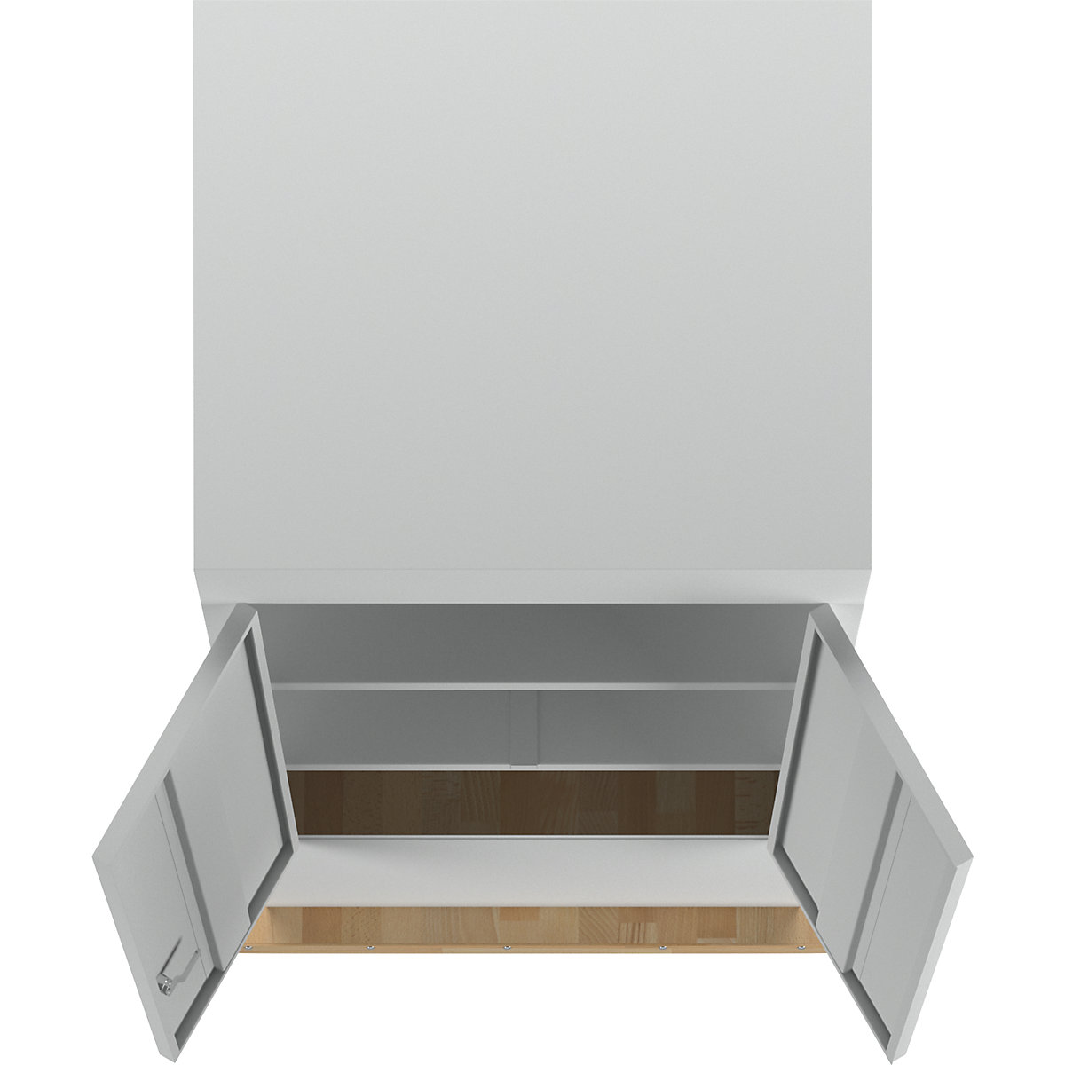 Industrial pedestal desk – Pavoy (Product illustration 5)-4