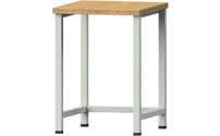 Compact workbench, solid beech worktop