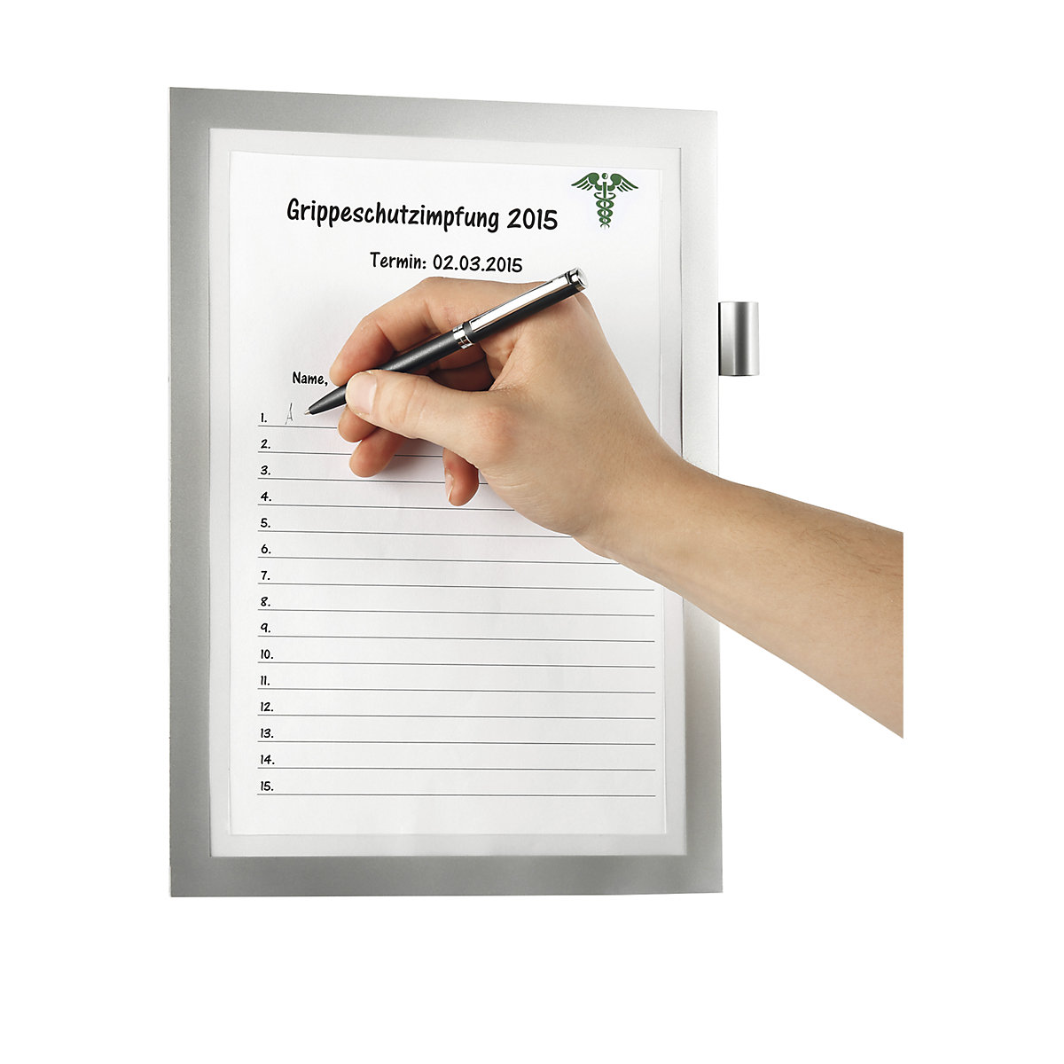 Ramka informacyjna DURAFRAME® NOTE A4 – DURABLE (Zdjęcie produktu 3)-2