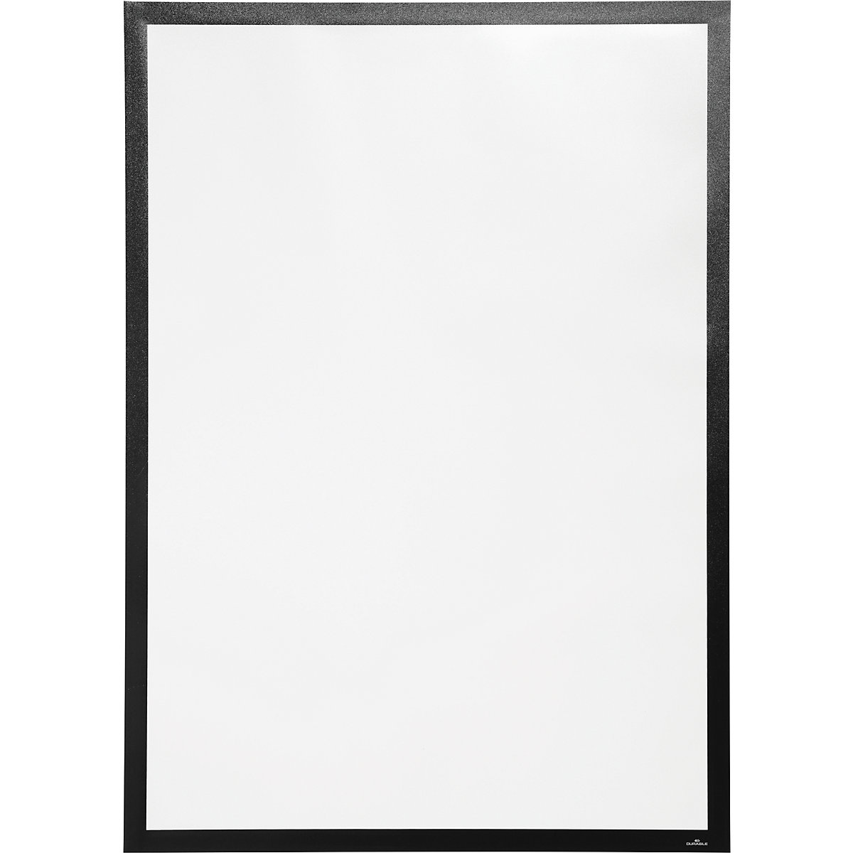 Ramka informacyjna DURAFRAME® POSTER – DURABLE, samoprzylepna, do papieru w rozmiarze 700 x 1000 mm, czarna-9