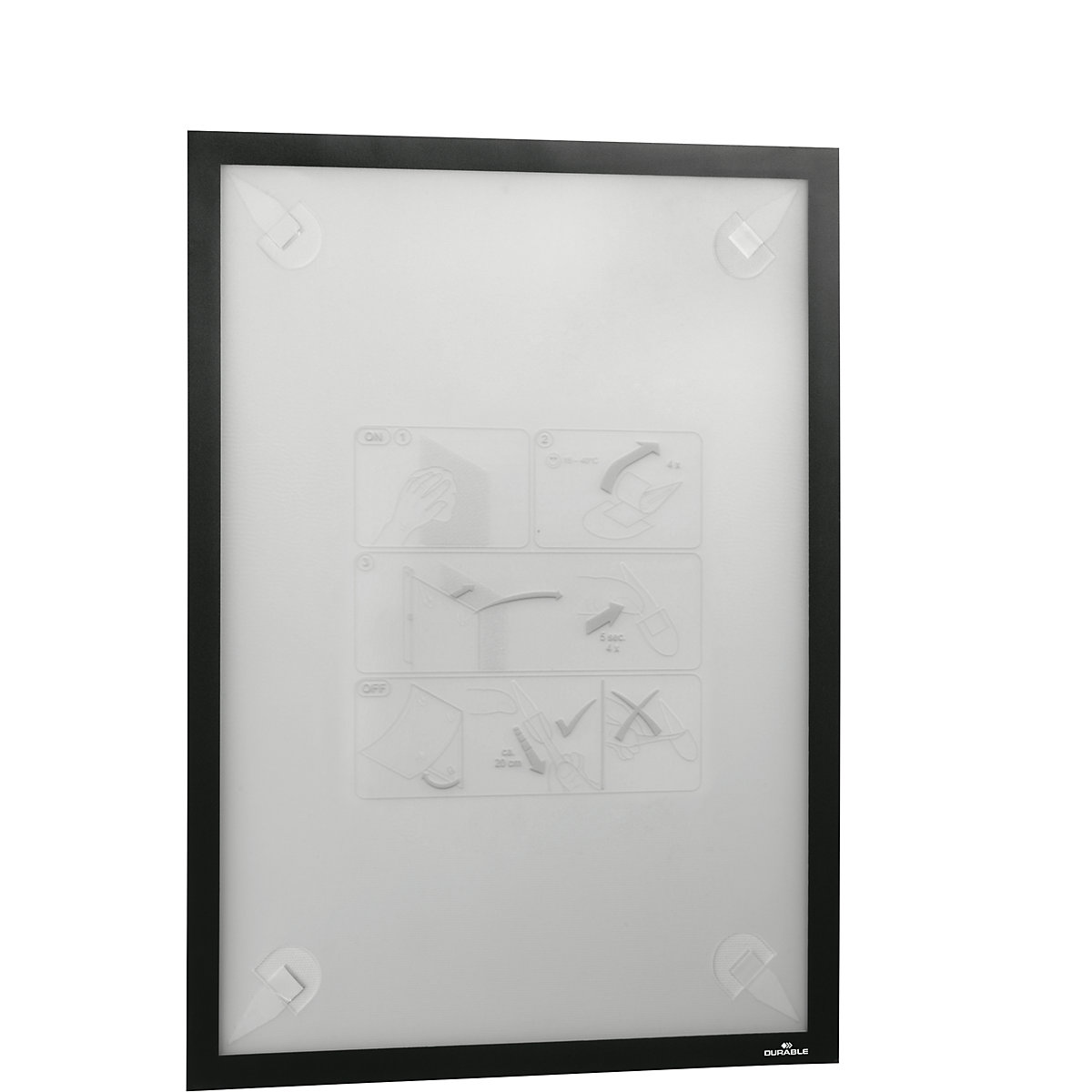Ramka informacyjna DURAFRAME® WALLPAPER – DURABLE