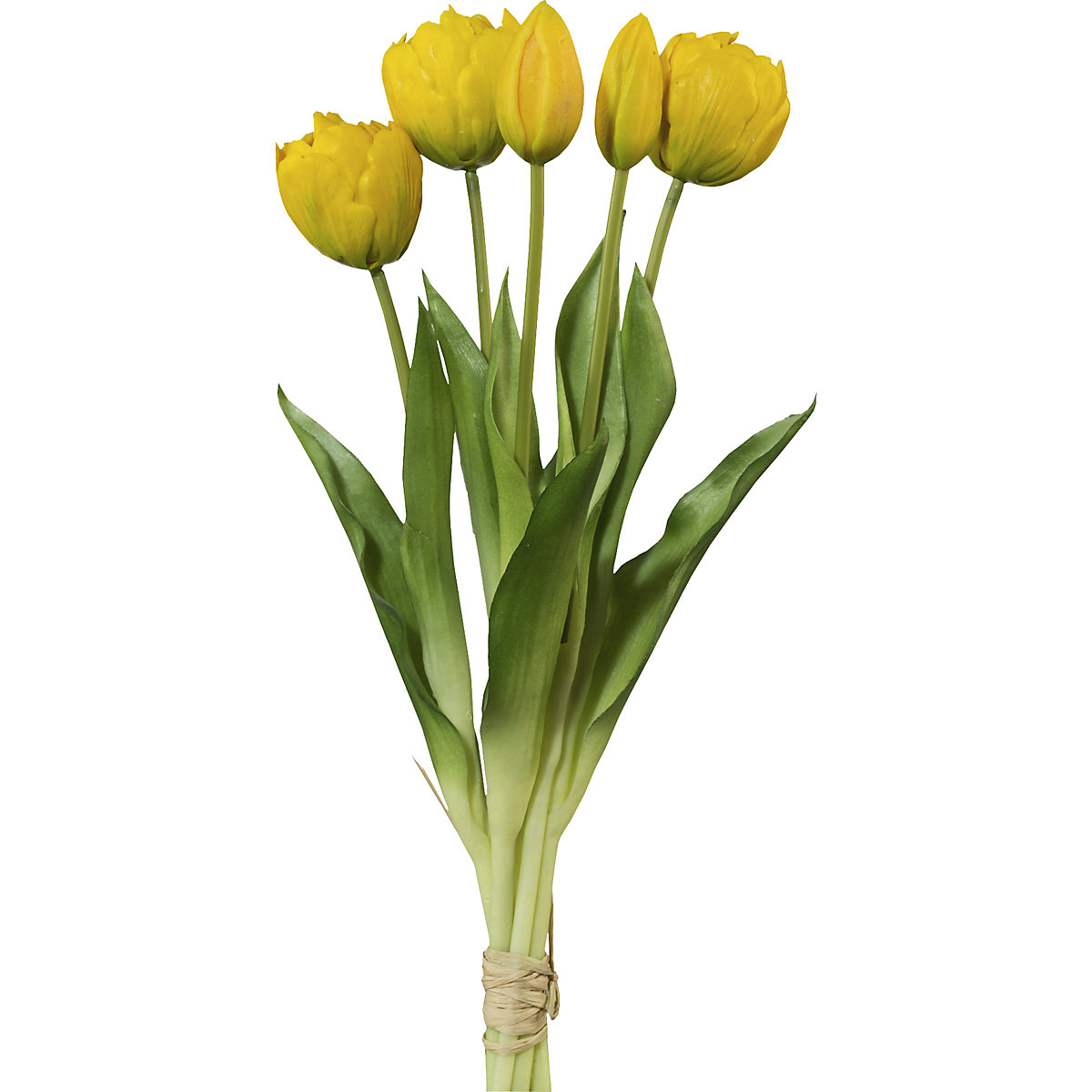 Bukiet tulipanów pełnych, real touch, 5 kwiatów (Zdjęcie produktu 6)-5