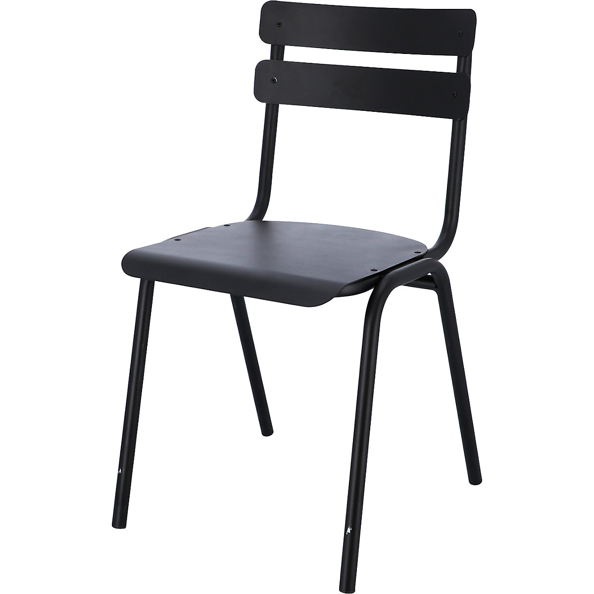 Krzesło zewnętrzne ONE, opak. 4 szt., czarne-10