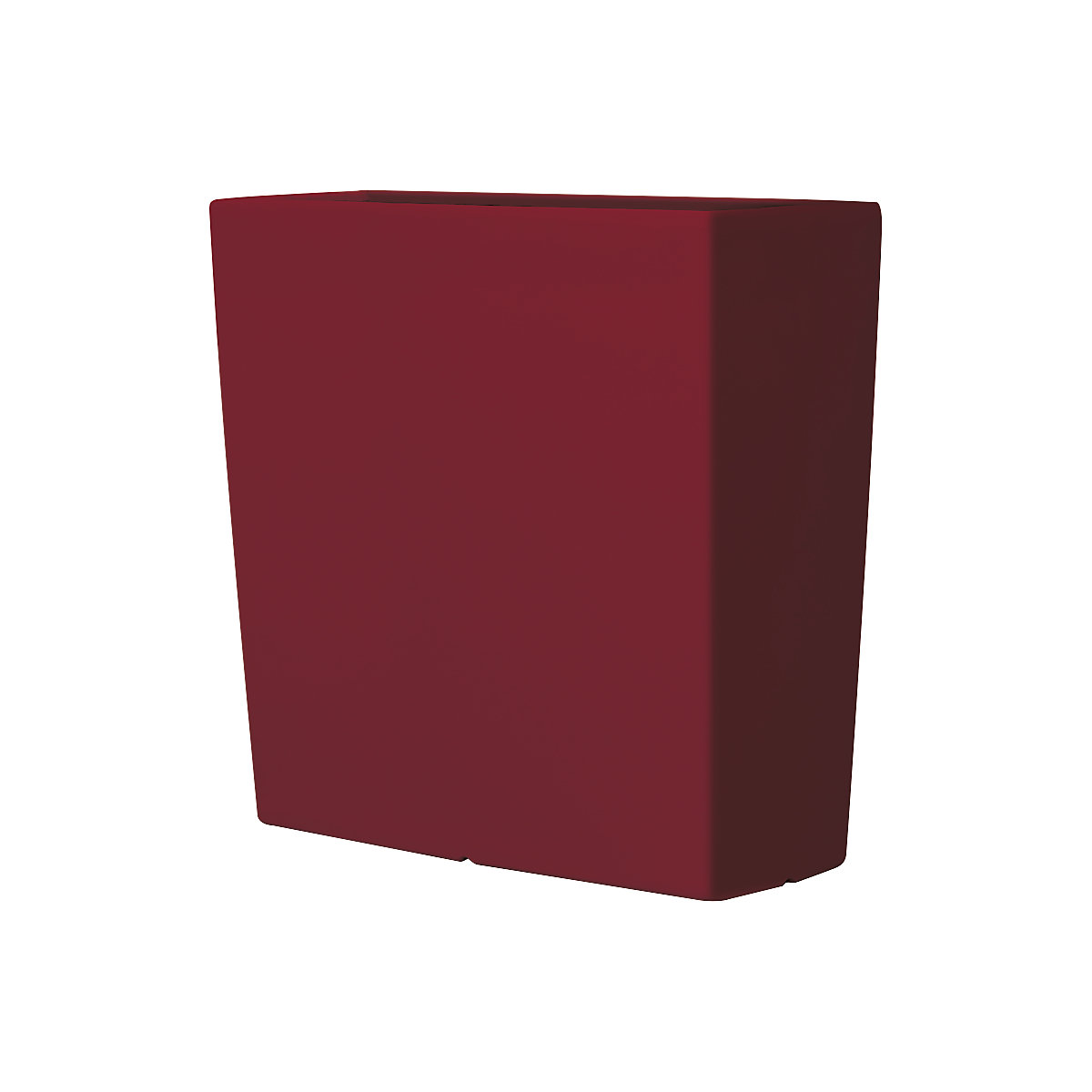 Donica – DEGARDO, TREVIA 900K, wys. x szer. x głęb. 900 x 900 x 390 mm, rubinowo-czerwona-4