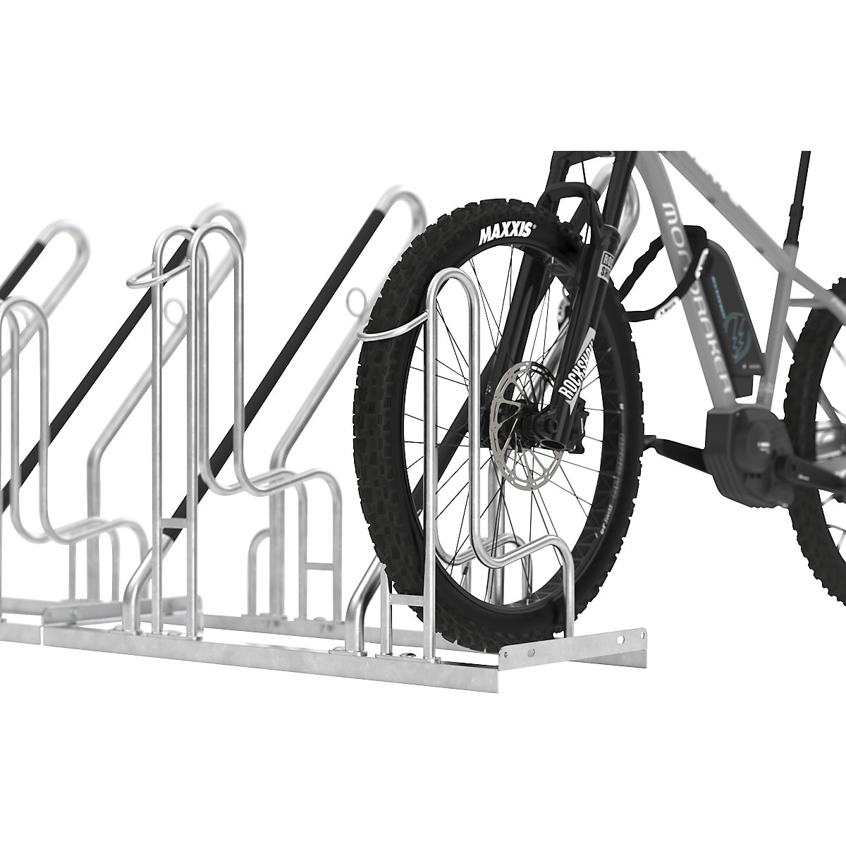 Stojak na rower, z pałąkiem do opierania (Zdjęcie produktu 2)-1