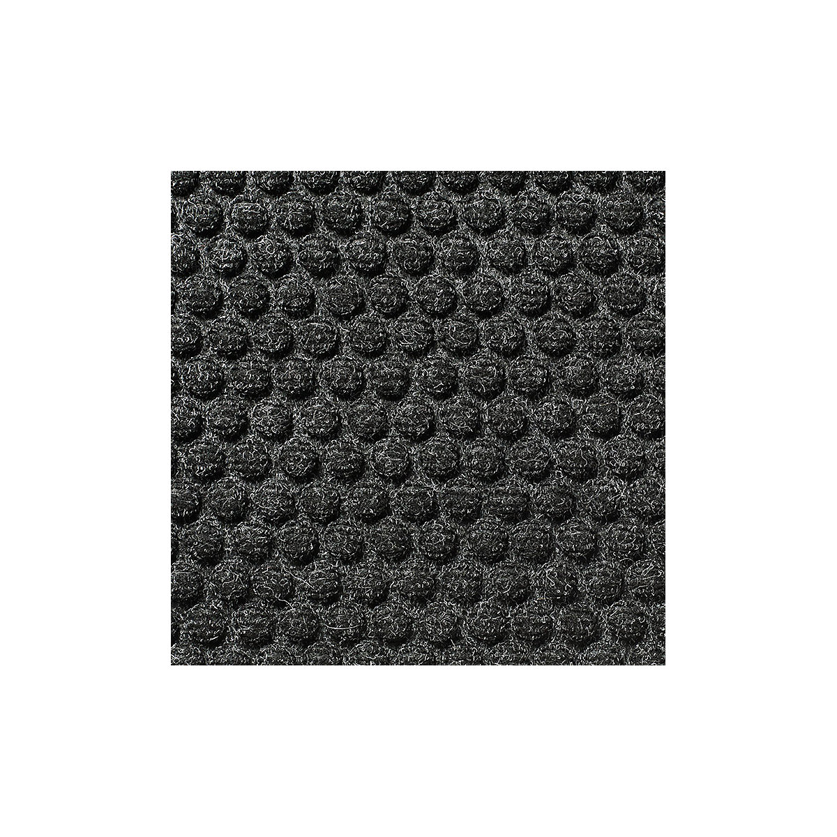 Mata wychwytująca brud, absorbująca – NOTRAX, dł. x szer. 900 x 600 mm, antracytowa-6