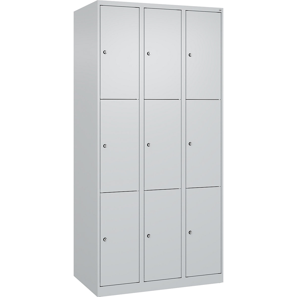 Szafka ze schowkami Classic PLUS, 3 schowki na przedział – C+P (Zdjęcie produktu 2)-1