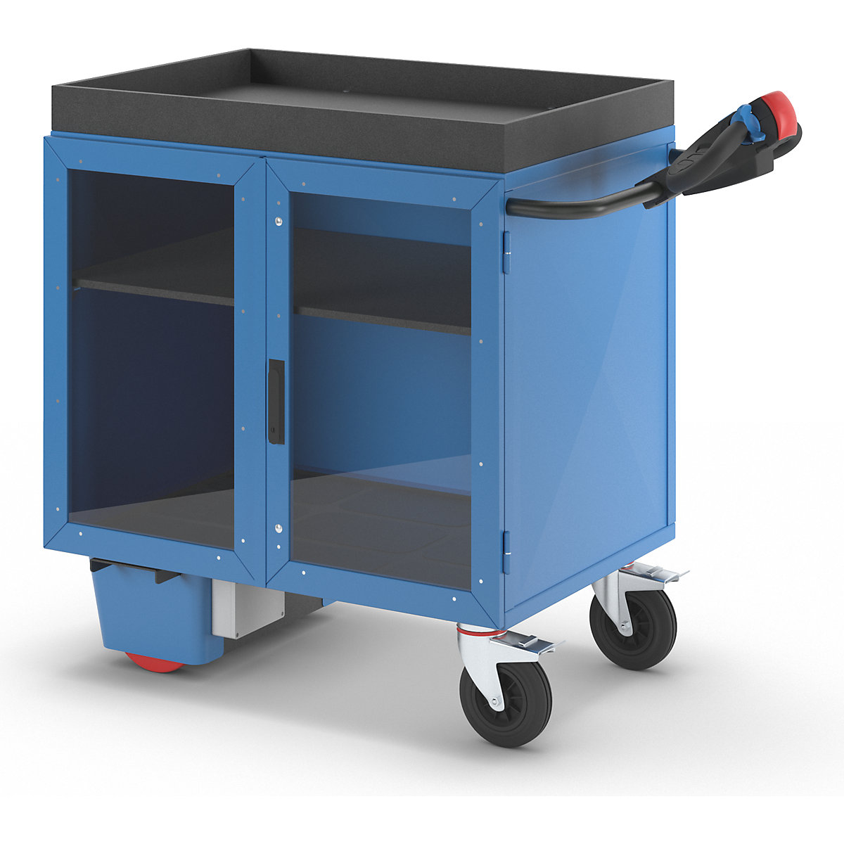 Wózek szafkowy z napędem elektrycznym – eurokraft pro (Zdjęcie produktu 2)-1