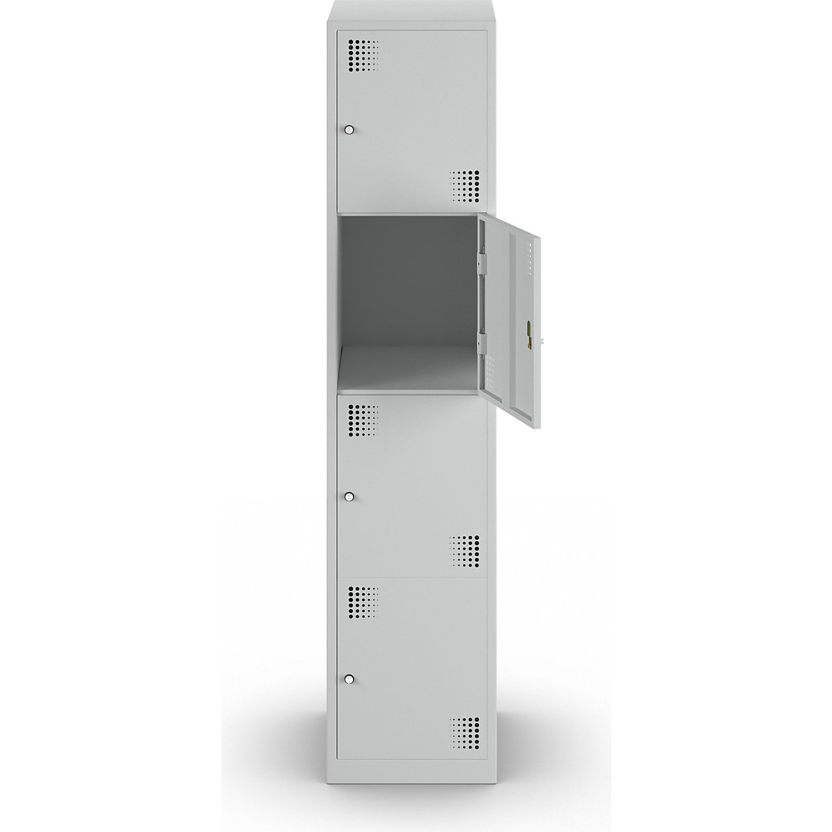 Čtyřnásobná skříň s uzamykatelnými boxy Alvina – eurokraft basic (Obrázek výrobku 4)-3