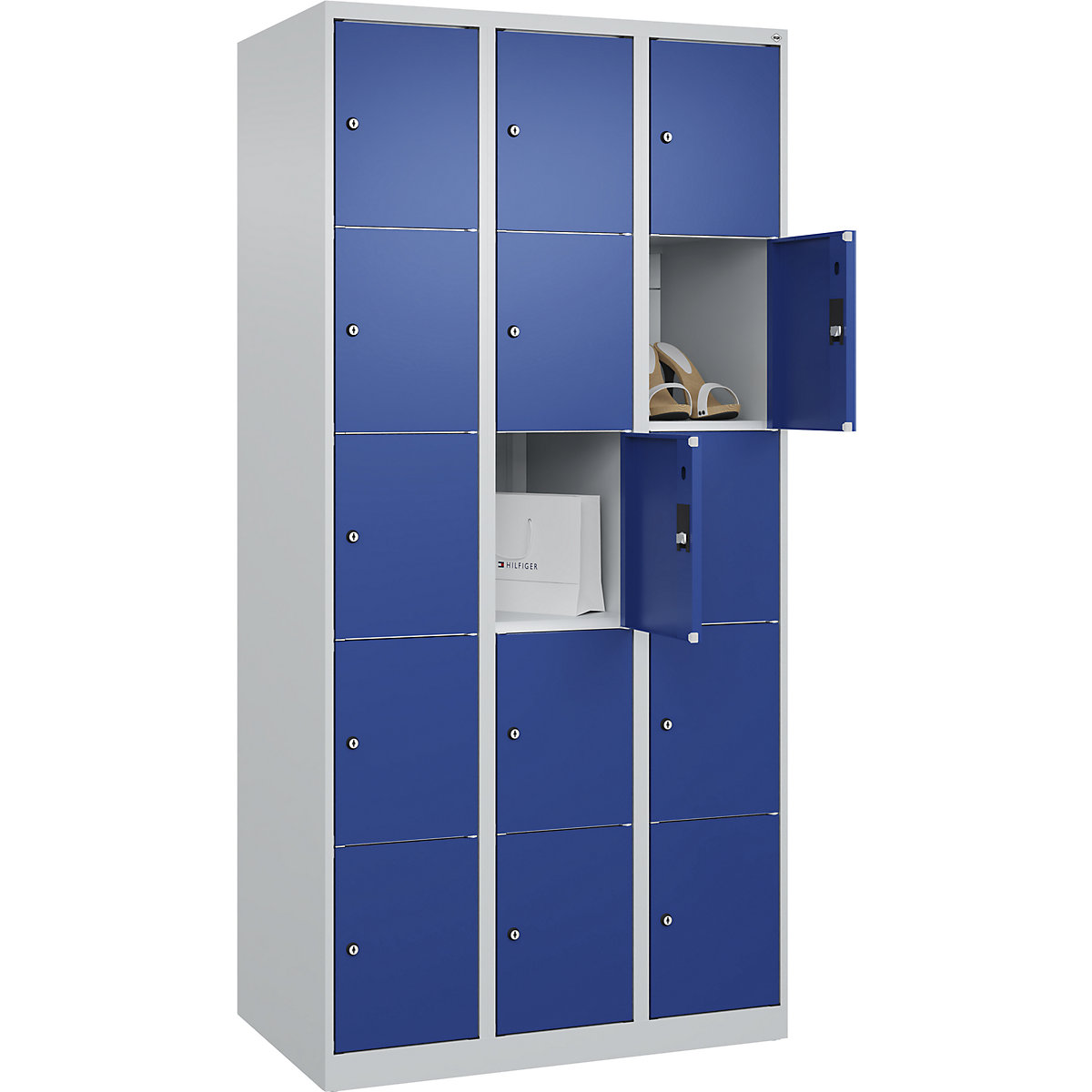 Pětinásobná skříň s uzamykatelnými boxy Classic PLUS &ndash; C+P