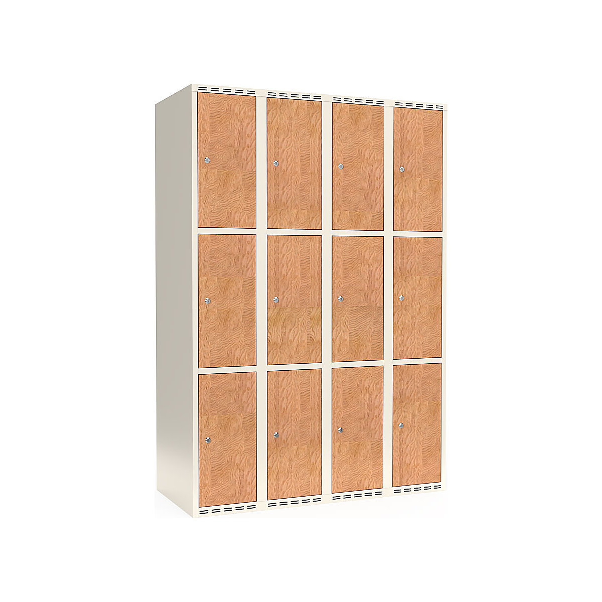 Trojitá skříň s uzamykatelnými boxy Fydor, HPL