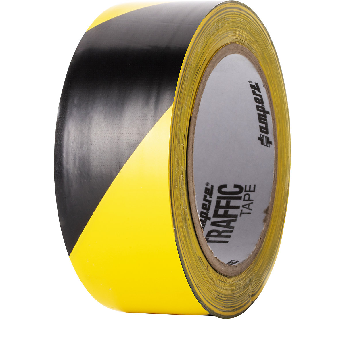 Podlahová označovacia páska – Ampere, šírka 50 mm, žlto/čierna-4