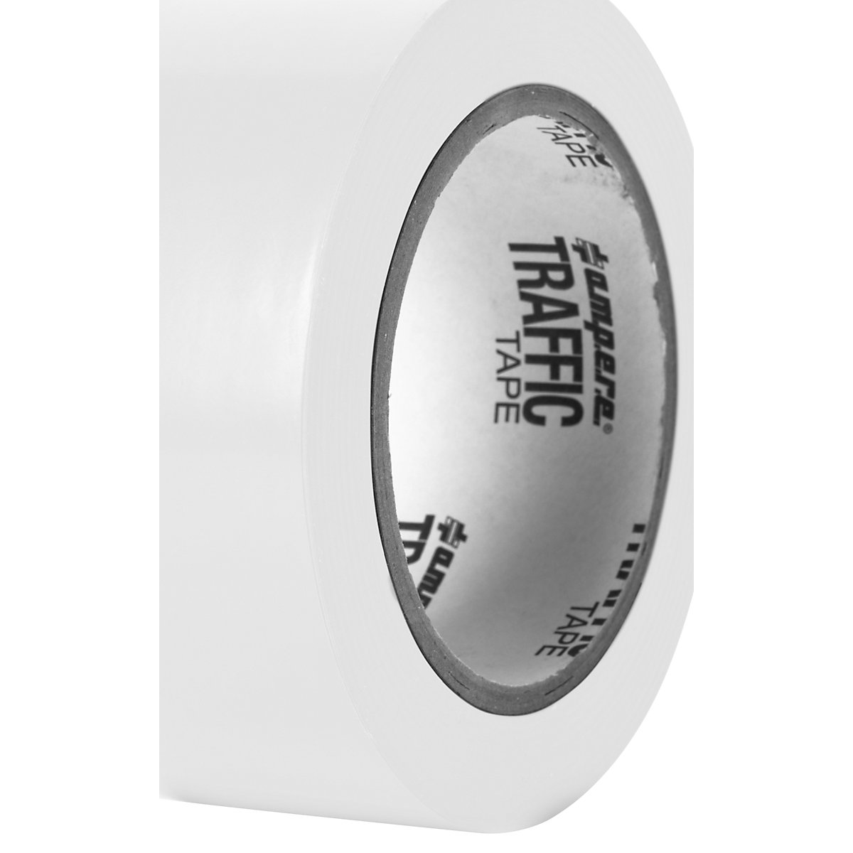 Podlahová označovacia páska – Ampere, šírka 50 mm, biela-7
