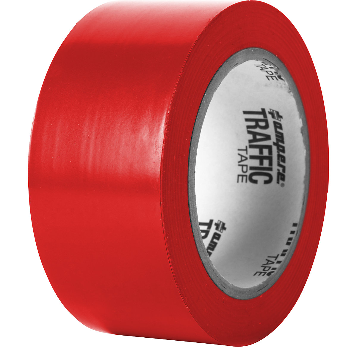 Podlahová označovacia páska – Ampere, šírka 50 mm, červená-5