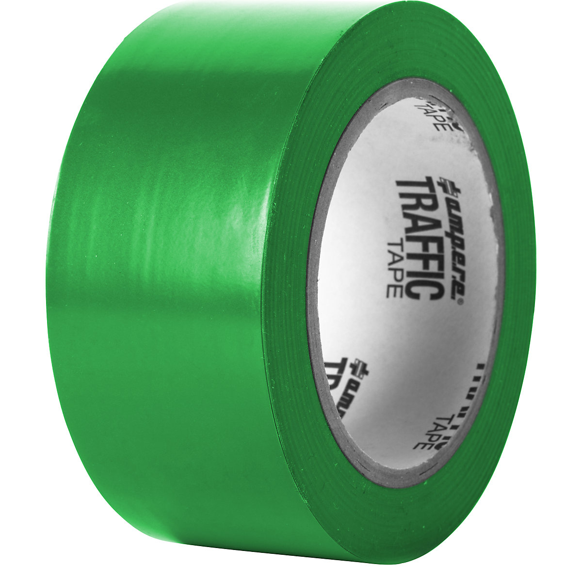 Podlahová označovacia páska – Ampere, šírka 50 mm, zelená-2