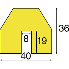 lichoběžníkový průřez