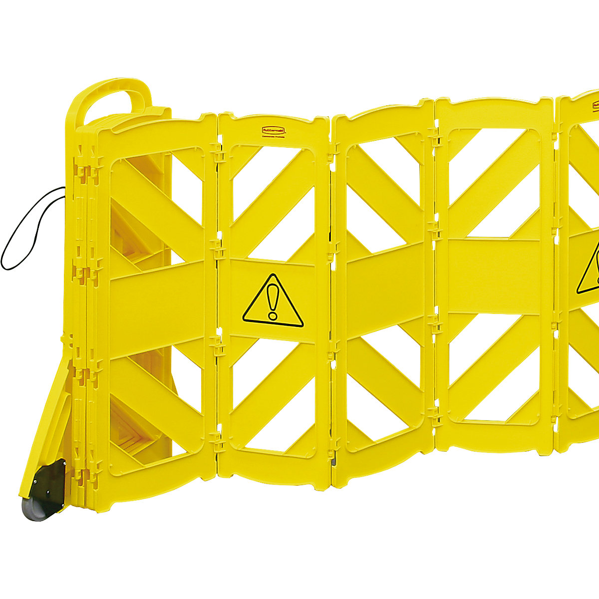 Zahrazovací plot z polyetylenu, mobilní – Rubbermaid (Obrázek výrobku 4)-3