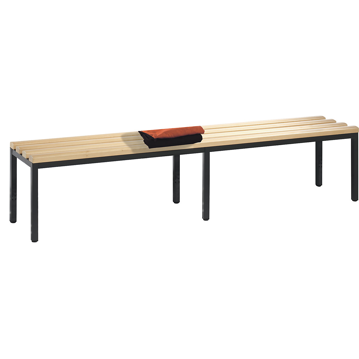 Šatňová lavica BASIC – C+P, bukové drevo, dĺžka 1960 mm-1
