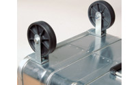 Räder für Aluminiumbehälter