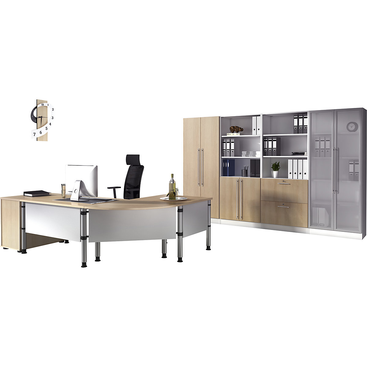 Schreibtisch-Rückwand (Produktabbildung 2)-1