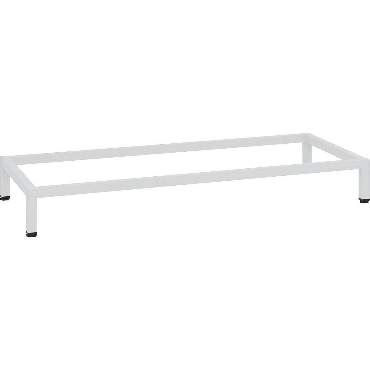 Schrankuntergestell C+P, lichtgrau RAL 7035, 1200 x 500 mm