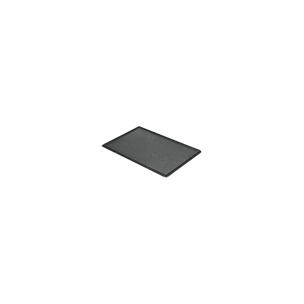 Auflagedeckel für Stapelbehälter, VE 4 Stück, LxB 600 x 400 mm, grau
