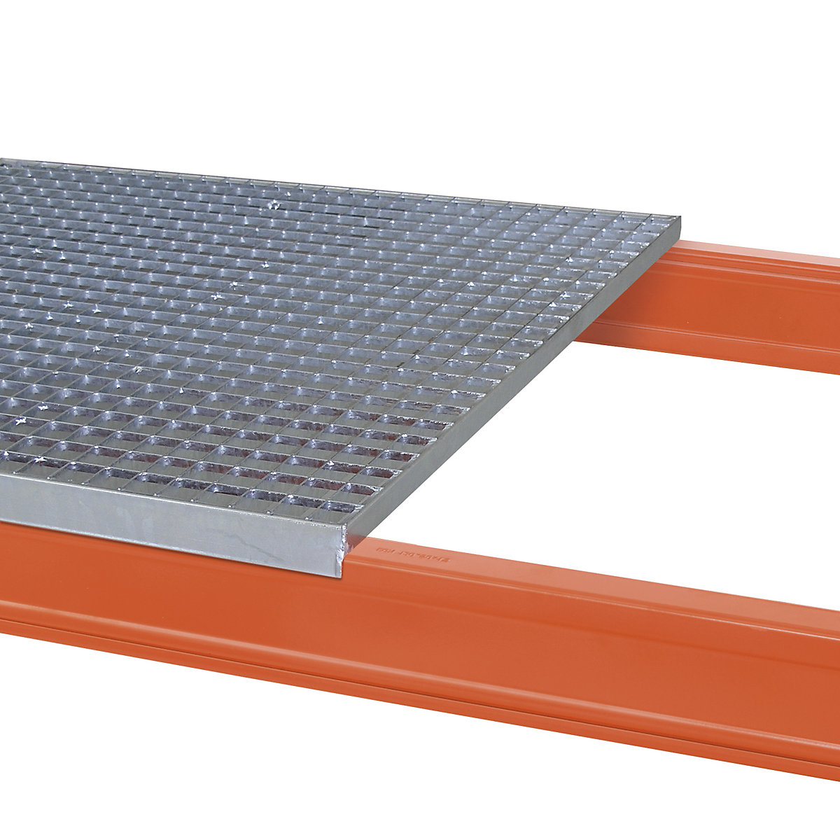 SCHULTE Gitterrostboden, aufgelegt, für Trägerlänge 2700 mm, 3-teilig, für Regaltiefe 800 mm