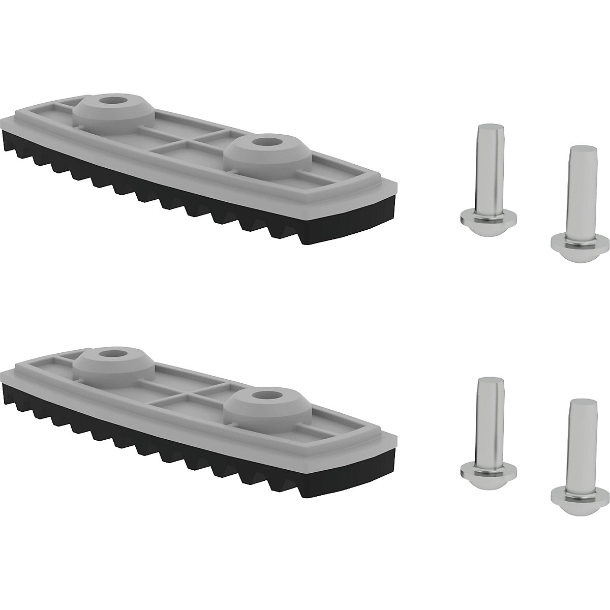 nivello®-Fußplatte, Standard, für Holmhöhe 85/98 mm