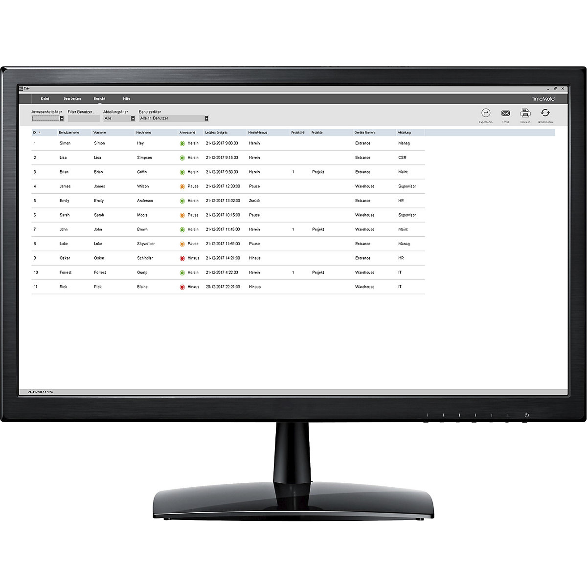 TM-PC Plus Softwareerweiterung für TIMEMOTO Safescan (Produktabbildung 6)-5