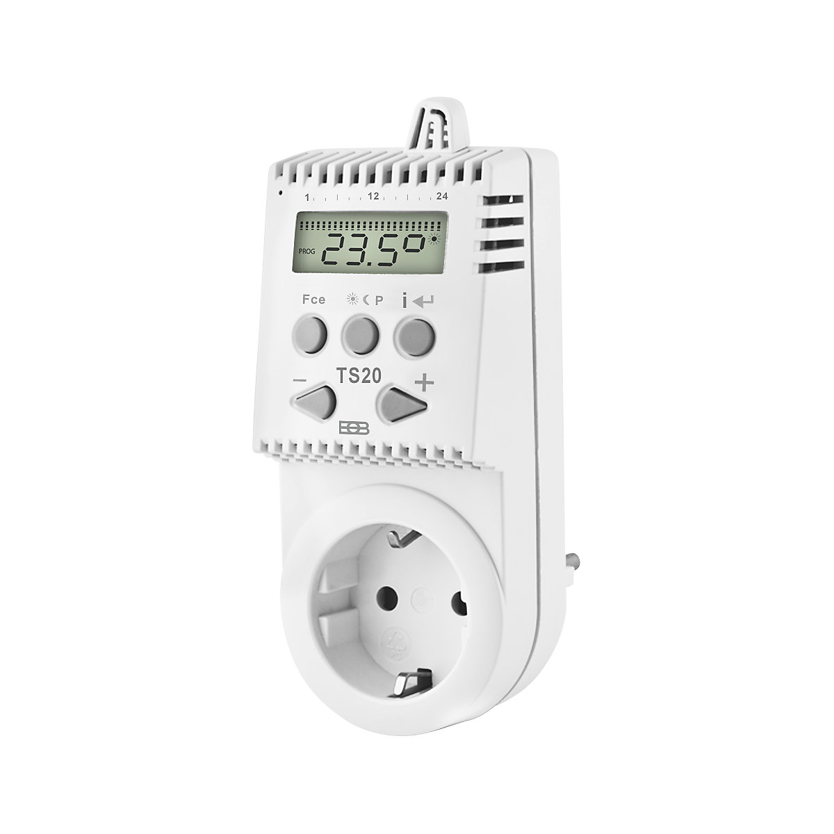revolt Steckdosenthermostat: Digitales Steckdosen-Thermostat für