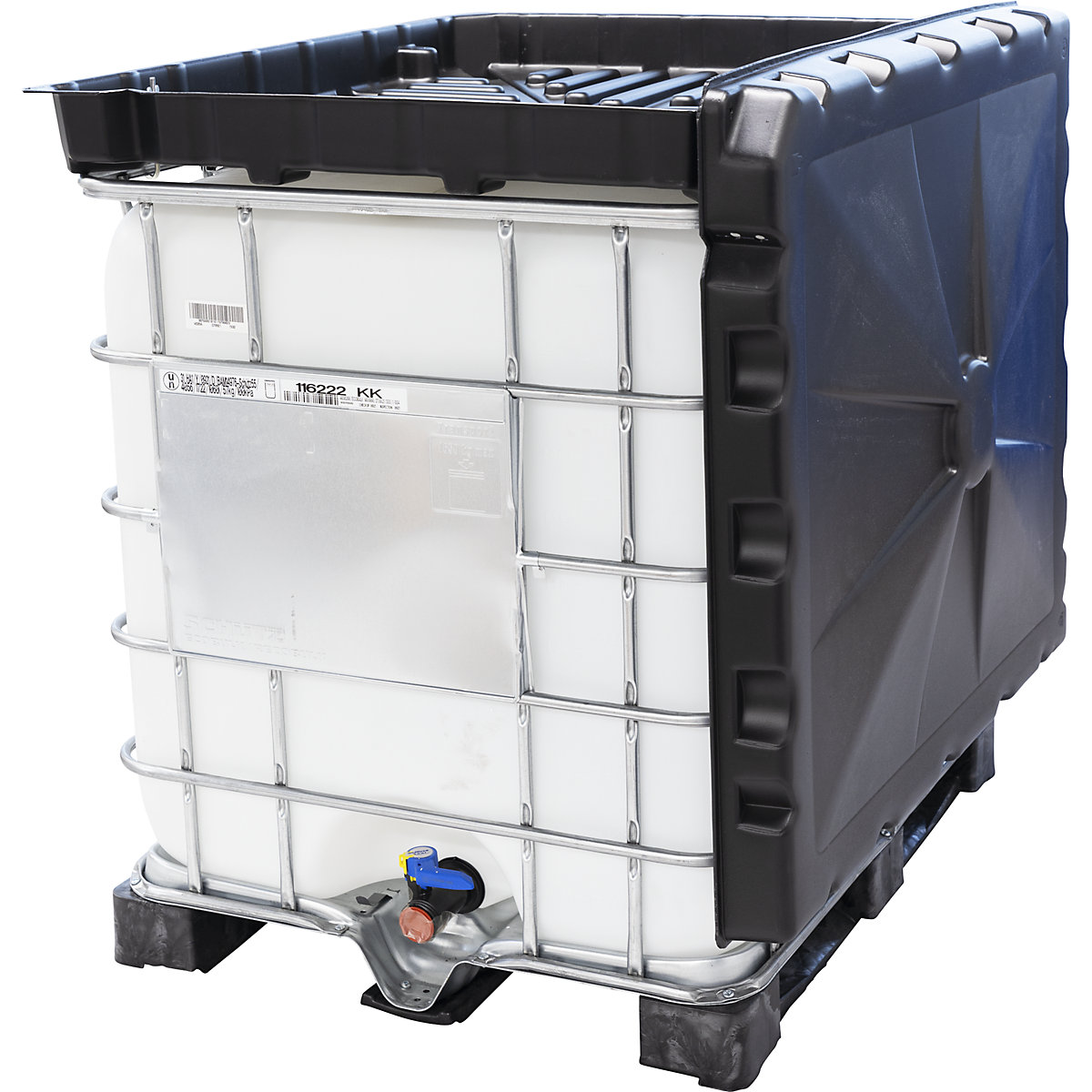 Couvercle Pour IBC (cuve) – Heavy Duty, Rouge, Avec Trou D'aération, Neuf
