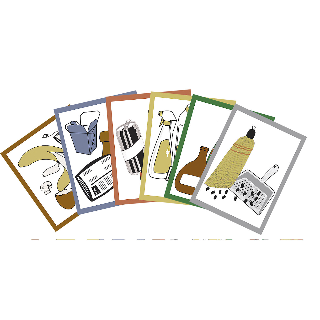 PiktogrammSet, deutsch mit Symbolen und Begriffen gaerner Deutschland