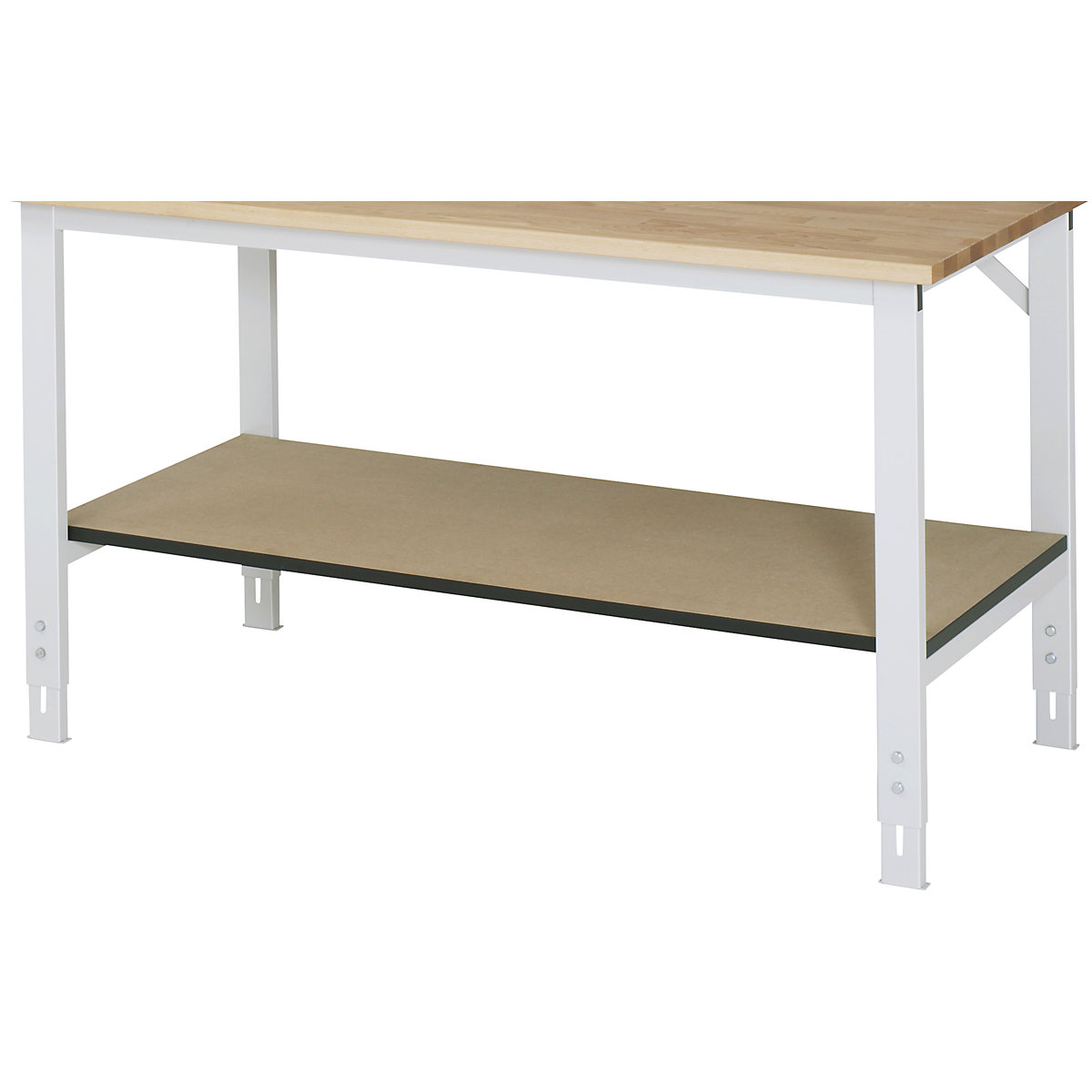 RAU Ablageboden unten: für Tisch- BxT 1500 x 800 mm | KAISER+KRAFT