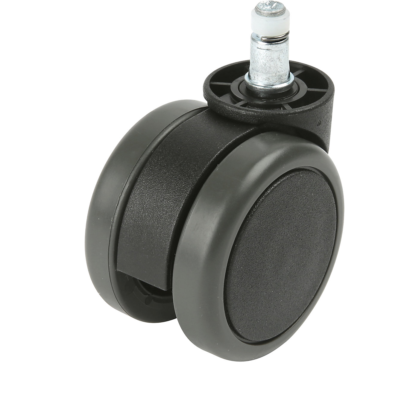 Proroll Stuhlrolle, Rad-Ø 50 mm, VE 5 Stk: mit Gewinde M 10 x 15 ...