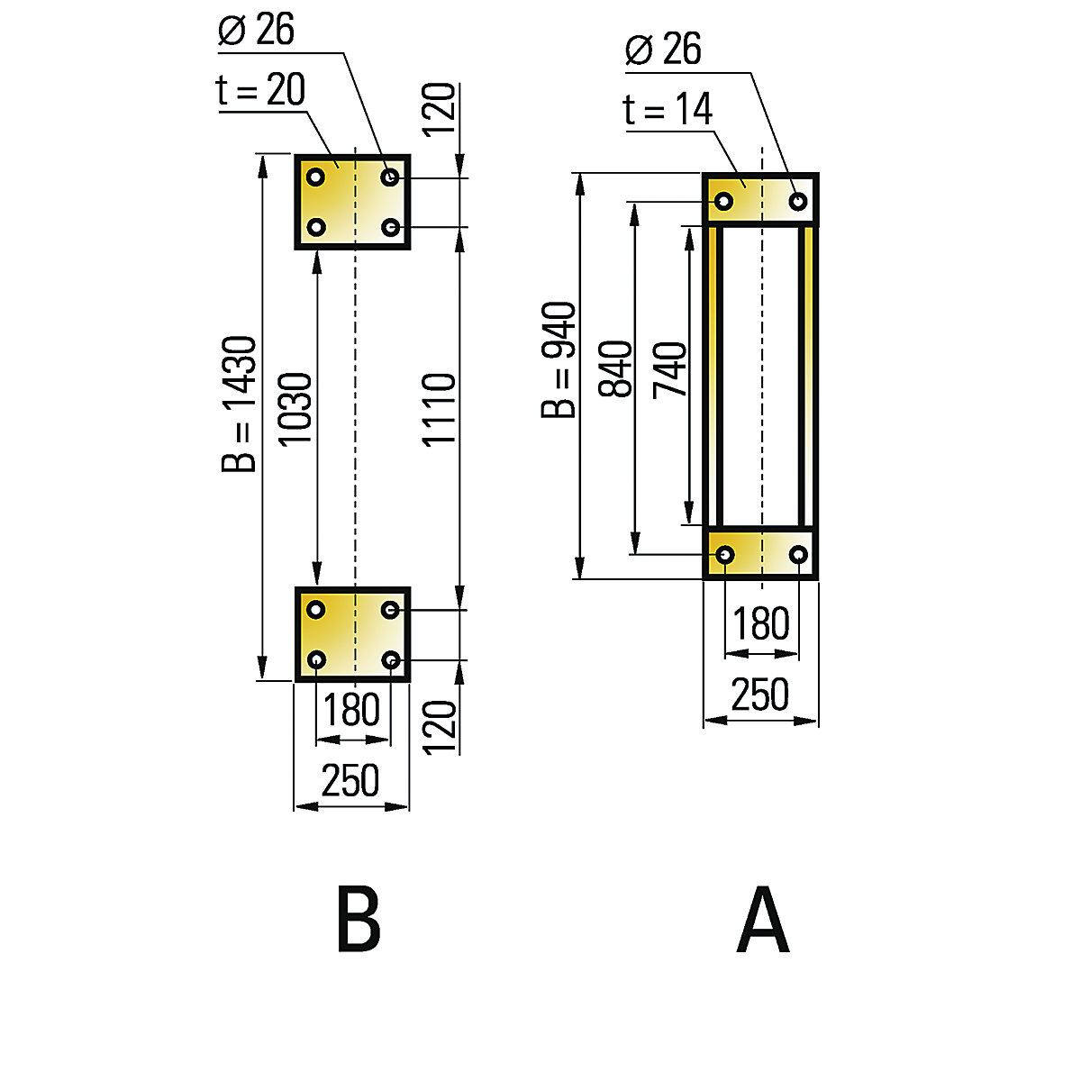 Nástěnný otočný jeřáb ASSISTENT AW – Vetter (Obrázek výrobku 2)-1