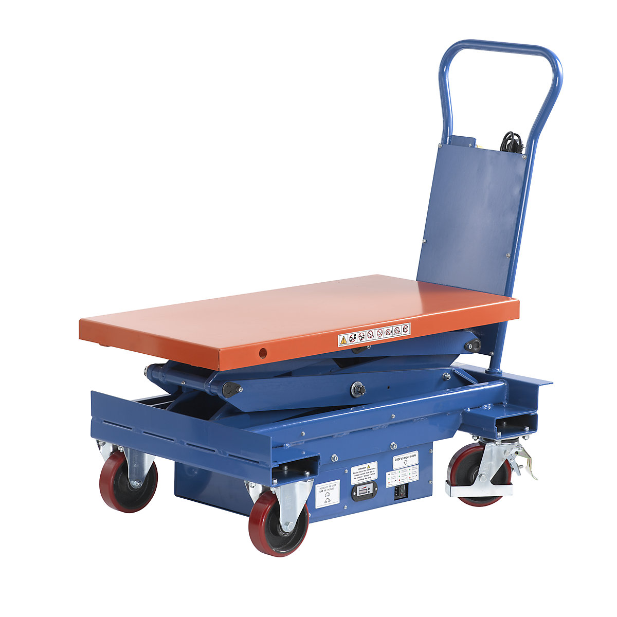 Zdvižný plošinový vozík, elektrický (Obrázek výrobku 2)-1