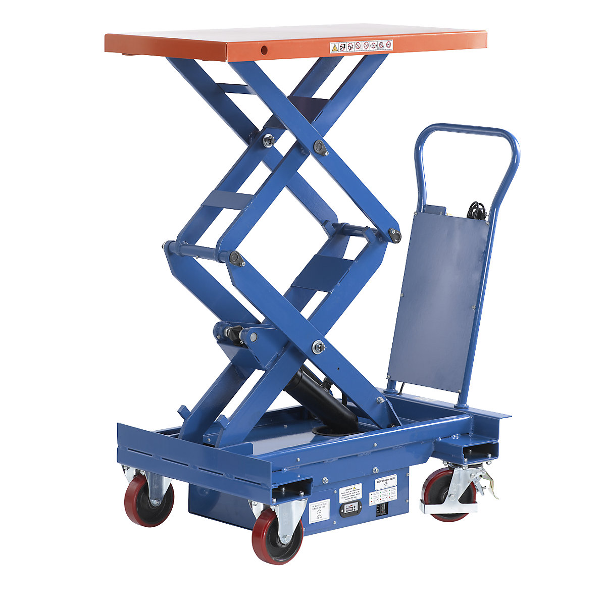 Zdvižný plošinový vozík, elektrický (Obrázek výrobku 4)-3