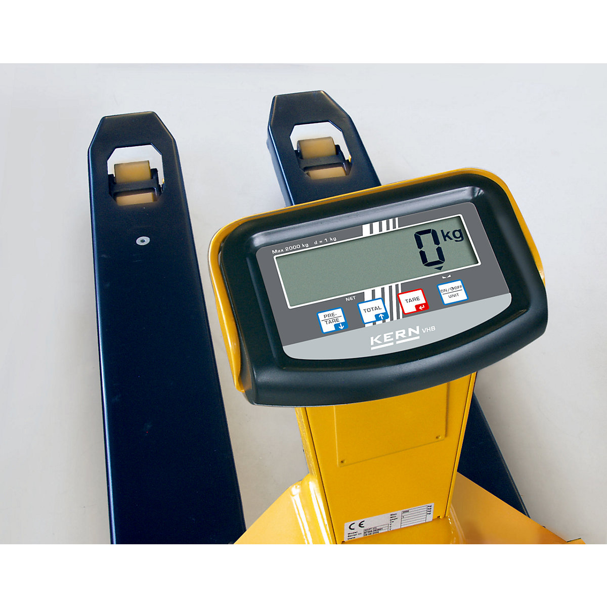 Paletový zdvižný vozík s LCD displejem – KERN (Obrázek výrobku 4)-3