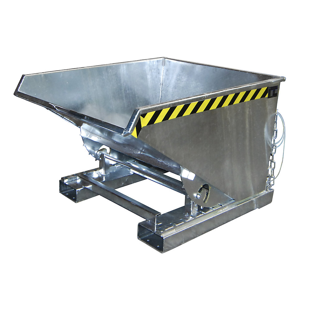 Bennes basculantes à mécanisme anti-chute