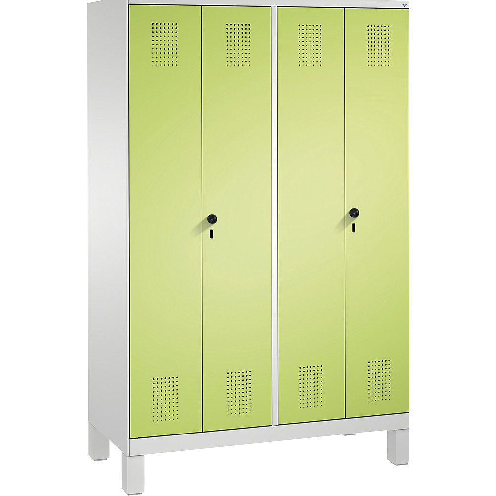 Penderie EVOLO à portes fermant l'une contre l'autre