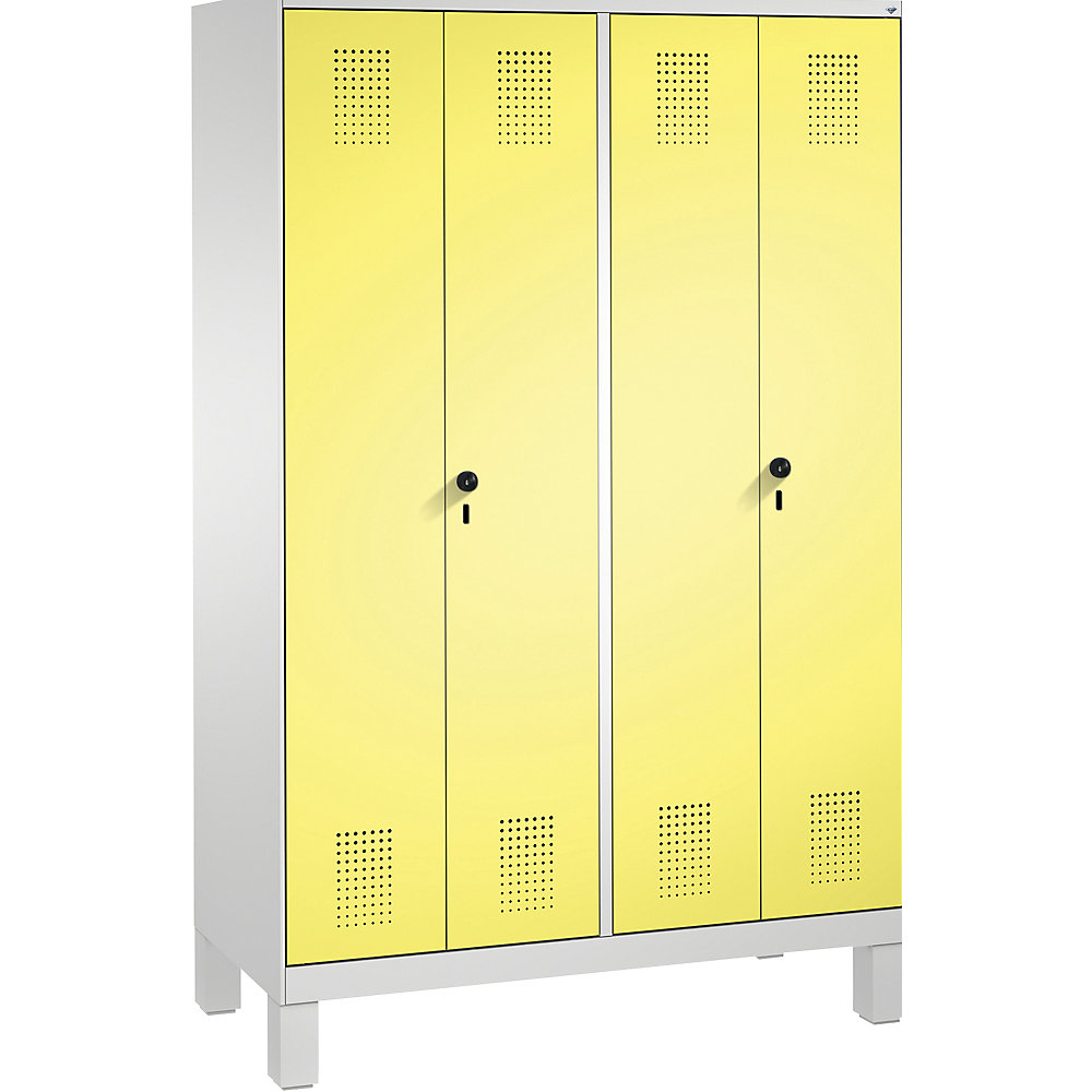 Penderie EVOLO à portes fermant l'une contre l'autre