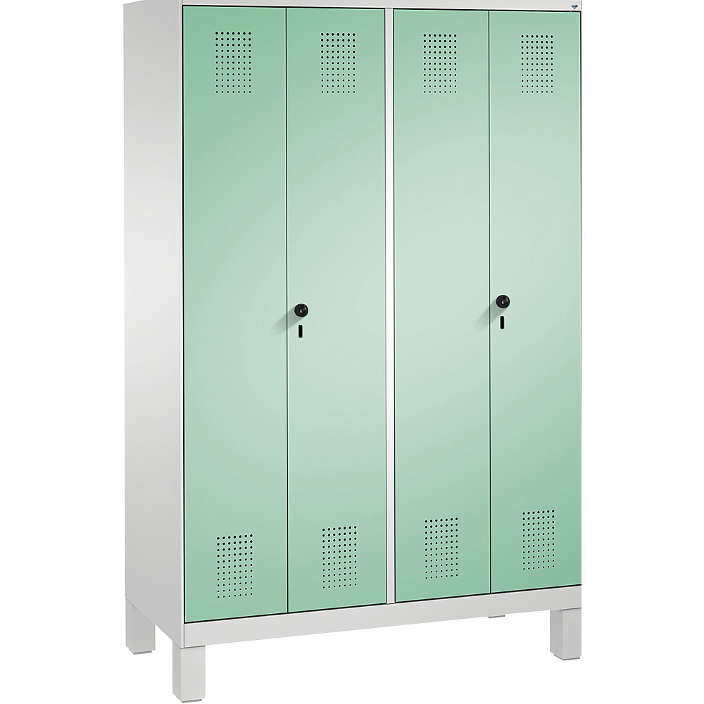 Penderie EVOLO à portes fermant l'une contre l'autre