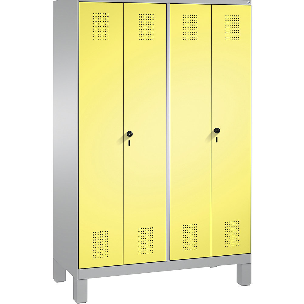 Penderie EVOLO à portes fermant l'une contre l'autre