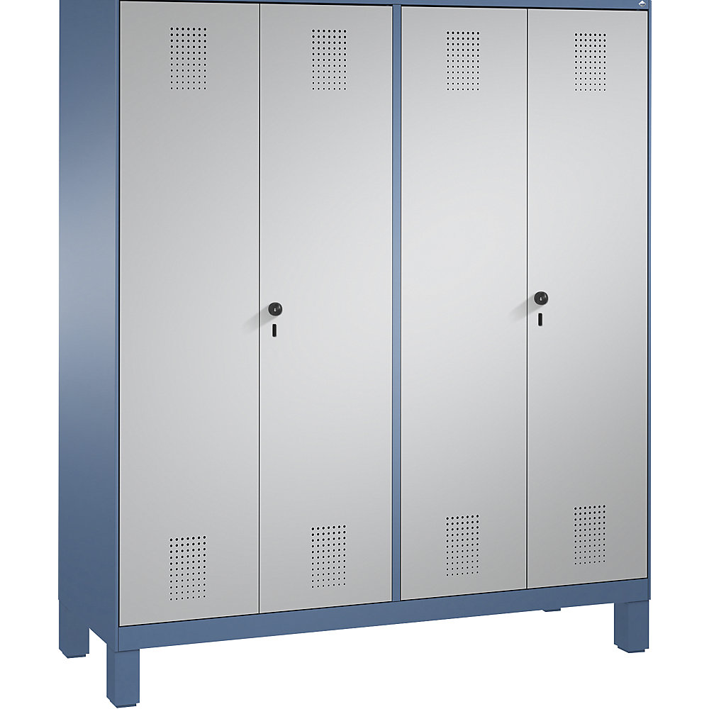 Penderie EVOLO à portes fermant l'une contre l'autre