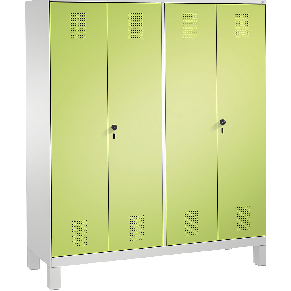 Penderie EVOLO à portes fermant l'une contre l'autre