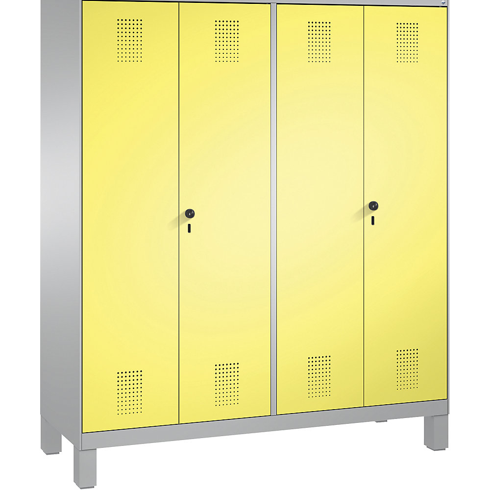 Penderie EVOLO à portes fermant l'une contre l'autre