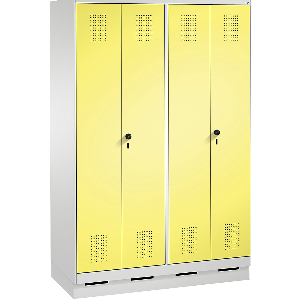 Penderie EVOLO à portes fermant l'une contre l'autre