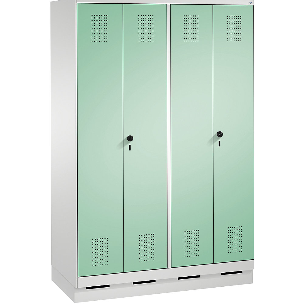 Penderie EVOLO à portes fermant l'une contre l'autre