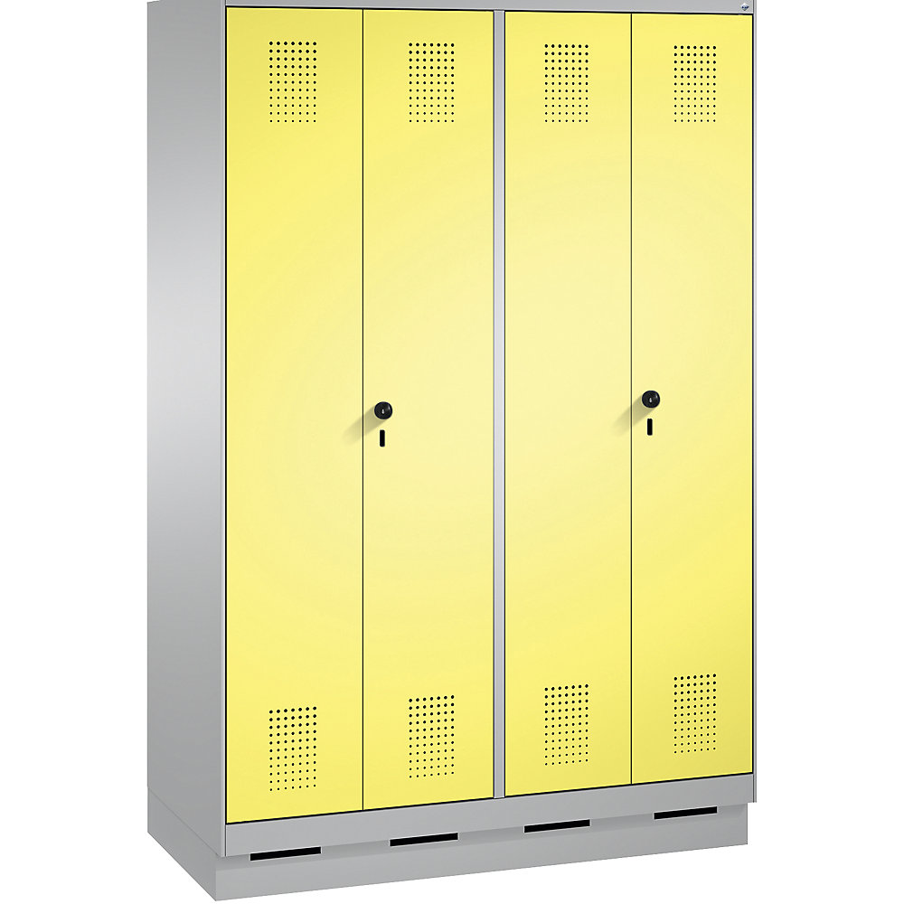 Penderie EVOLO à portes fermant l'une contre l'autre